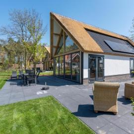 Thatched luxury leisure farm for 6 people