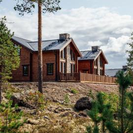 Ekorren en familjevänlig lodge med fri sikt i Idre Bergsby, hotell sihtkohas Idre