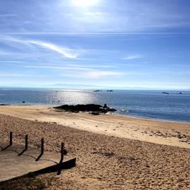 Casa a 1 min de la playa - Patio Chill out
