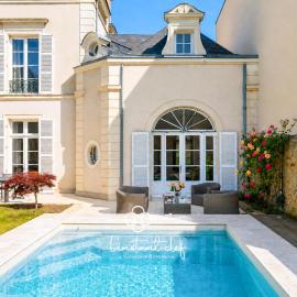 Villa élégante 5 chambres - 24H du Mans - Piscine Chauffée & Garage