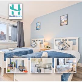 Book Now - 4BR Home by Hyped Properties Ideal for Groups & Contractors with Flexible Long-Term Stay Near Centre with Free Parking
