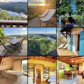 Gîte 15 pers bord Loire avec plage privée