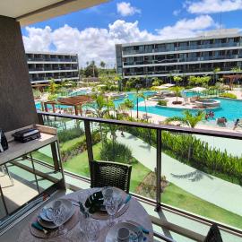 NOVO Flat Verde Mar, Muro Alto - Porto de Galinhas, hotell i Ipojuca