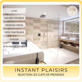 Instant Plaisirs - T2 60m2 avec Terrasse et Balnéo privative