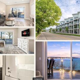 Luxury Downtown 2BDR Lake View 1st Floor Condo on West Bay 104E