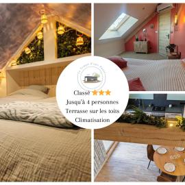La Cabane Appartement Classé 3 étoiles jusqu'à 4 personnes