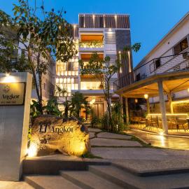 LT Angkor Hotel, hotel in Phumĭ Réach Born