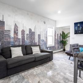 Modern 4BR 2BA 9 Beds NYC MetLife Free Parking, hotel a Bayonne