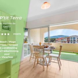 Le PTIT TERRA - piscine - plage, hotell i Gassin