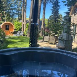 Wellness Bosboerderij de Goudsberg met hottub en sauna, Hotel in Lunteren