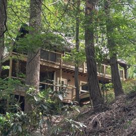 Treetops Cottage in Lake Lure