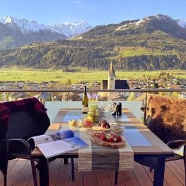 Panoramic Penthouse 10 min to Zell am See & Kaprun