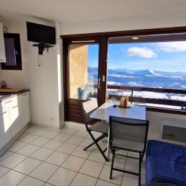 Studio rénové 2 pers - Balcon Sud - Animaux admis - FR-1-393-80