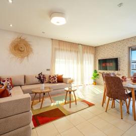 Bright apartment with sea view, hotel en Mohammedia