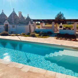 Luxury Trulli di Giulia, exclusive villa with private pool in Valle d'Itria Ostuni - BR, Puglia