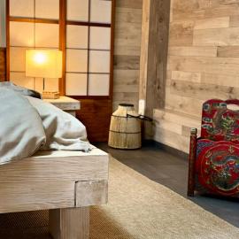 Oyado, Wellness, Bodensee, Badewannen Whirlpool, IR Sauna, 3D Kamin, Grill, Japanisch, hotel a Überlingen