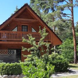 Ferienhaus Milan mit Ruderboot - 300 m vom Fleesensee, hotel a Silz
