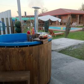 Cabaña con tinaja, viešbutis mieste Talquipén