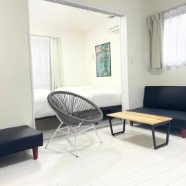 Yokohama Station Bright Apt for 4 10 min Walk