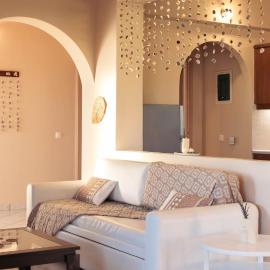 Ocean Breeze Apartment - Panoramic Sea View & Olive Grove - 100m to Beach, Hotel in Kipseli