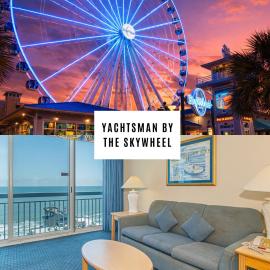 5th Floor 1BR Oceanfront Condo at Yachtsman! Near SkyWheel! 501