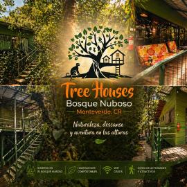 Tree House Bosque Nuboso Monteverde, hotel a Monte Verde