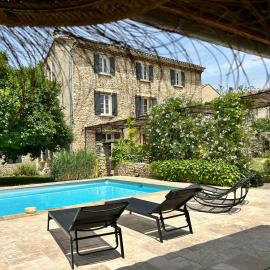 Provenzalisches Landhaus Les Martinets am Fuße des Mont Ventoux