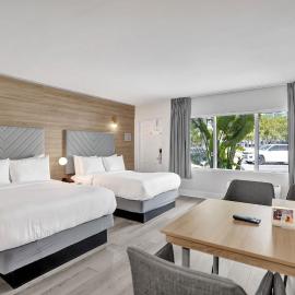 Ocean Blvd Two Doubles Suite with Kitchenette, hotell Fort Lauderdales