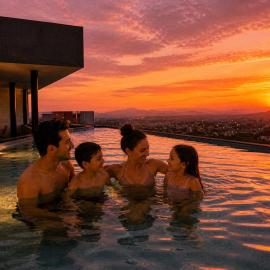 Apto Deluxe, 3 hab, piscina y rooftop en Escalón, hotel in San Salvador