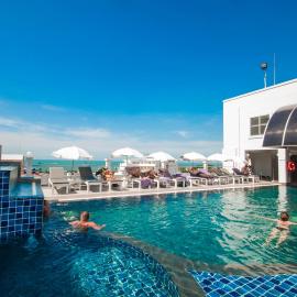 Flipper House Hotel - SHA Extra Plus, hotell Pattaya Centralis