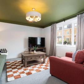 Stylish Durham 3-Bed Comfort Long Stays、Spennymoorのホテル