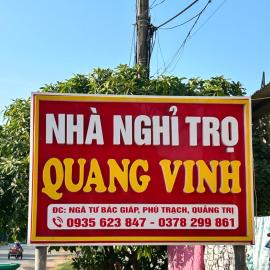 Nhà Nghỉ Quang Vinh, hotel u gradu Ba Que