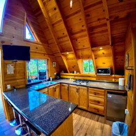 Glamping MORET Cabaña Alpina M3 para 2 a 6 personas, ξενοδοχείο σε Los Lirios