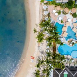 OUTRIGGER Koh Samui Beach Resort, hotelli Lamai Beachillä