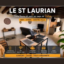 Le St Laurian - Centre Vatan - WiFi - 4 pers, Hotel in Vatan