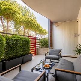 Appartamento Residence Mimose - con parcheggio e Terrazza vicino al mare