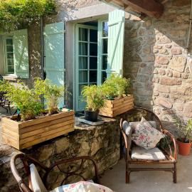 Cottage et jardin au calme pour soirées estivales