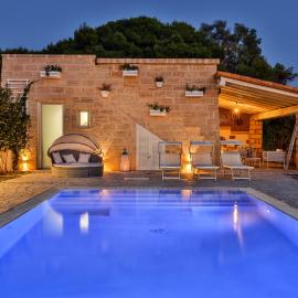 Villa con piscina Seychelles del Salento