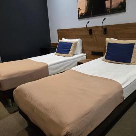 Twin Hotel Room In Vilnius New Town