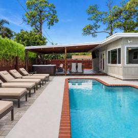 Oasis Spa House | Pool | Sauna | 4Bd | Hot Tub, hotel in Boynton Beach