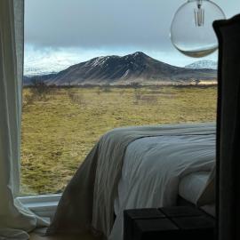 Hella में, होटल LAVA house with Hekla view & Sauna