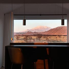 LAVA house by Ragnar Glamp Sauna and Volcano view, ξενοδοχείο σε Hella