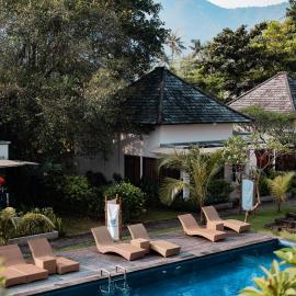 Gunung Agung Timur: Amed'de bir otel