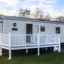 Static Caravan 3 Bed Sleeps 8 Dog Friendly Parking