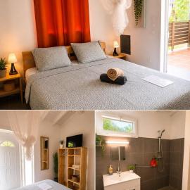 Bungalow paisible ,proche mer et commerces, hotel in Deshaies