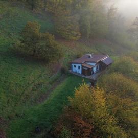 Viesnīca Chalet Cosy en Lisière de Forêt pilsētā Bitschwiller-lès-Thann
