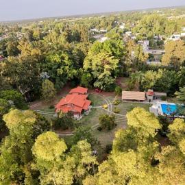 Casa quinta con pileta y cancha fútbol, hotel in General Rodríguez