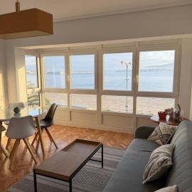 Apartamento en Sada en primera línea de playa