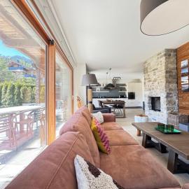 Mountain Lodge Leogang- Alpines Apartment, Terrasse, Garten, Kamin
