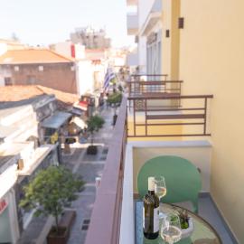 Aplo Chios Deluxe Apartments, hotell i Chios